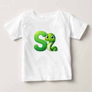 Snake Letter S Baby T-Shirt