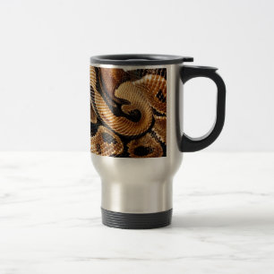 snake lovers Ball Python Travel Mug