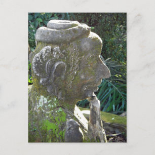 Snake Man Statue Postcard