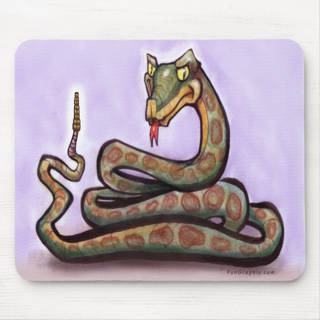 Snake Mouse Pad (Front)
