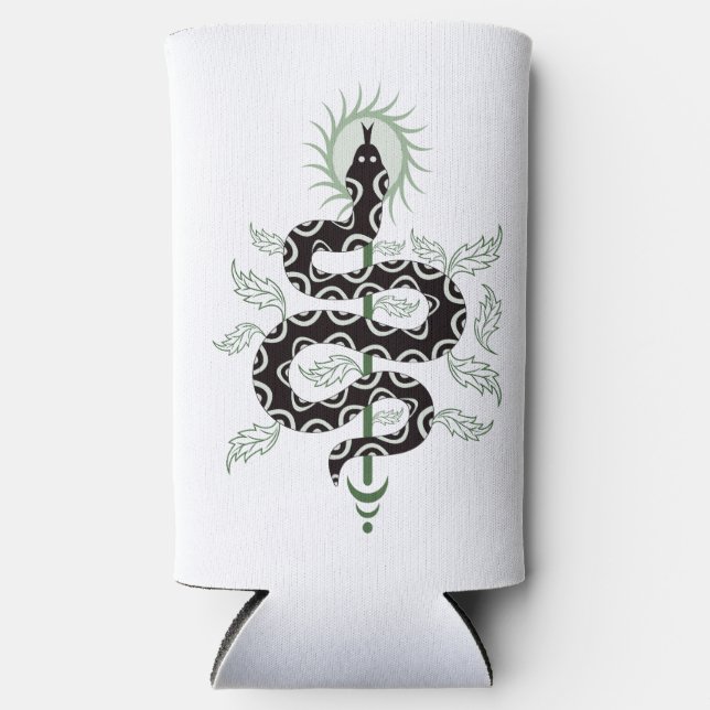 Snake Oasis Seltzer Can Cooler (Front)