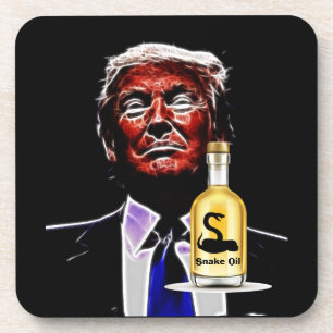 Snake Oil Salesman Beverage Coaster