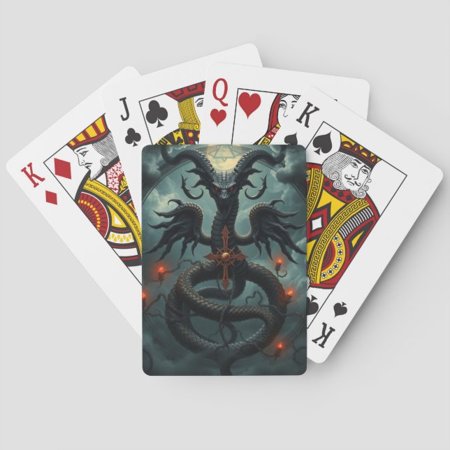 snake playing cards (Back)