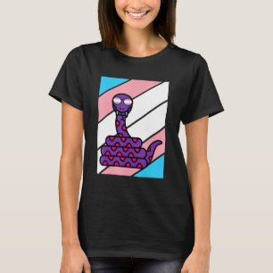 Snake Pride Transgender Flag LGBTQ Proud Ally Prid T-Shirt