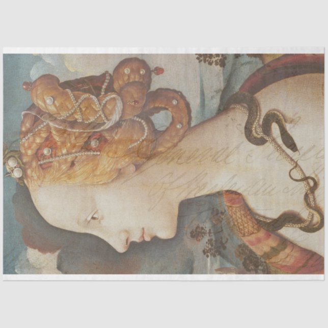 Snake Princes Furniture Decoupage Tissue Paper (Front)