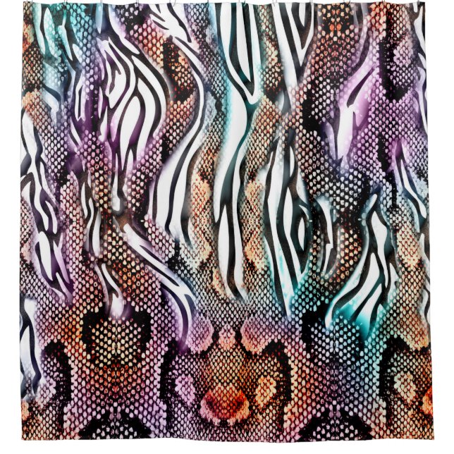 Snake Print, Animal print, ccolorful,  (Front)