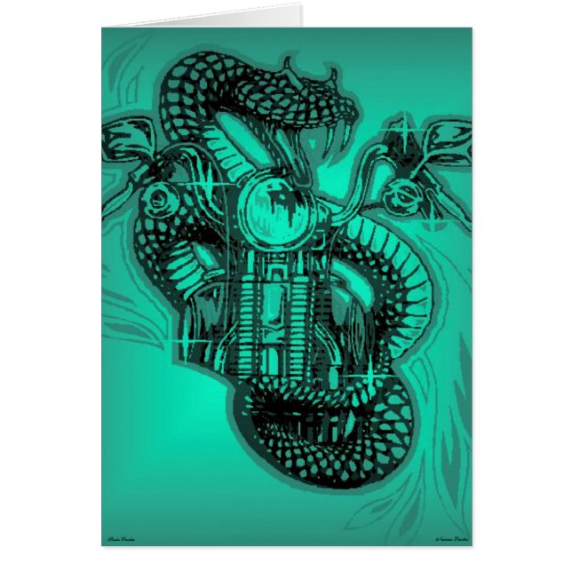 Snake Raider Card (Front)