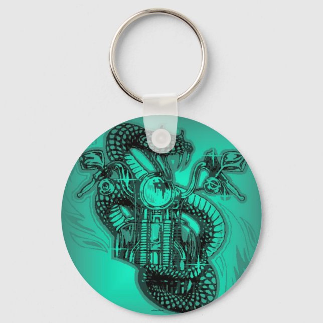 Snake Raider Keychain (Front)