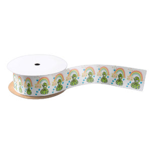 Snake Rainbow Satin Ribbon
