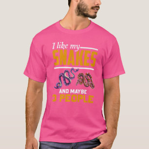 Snake Reptile Keeper Animal Snake T-Shirt