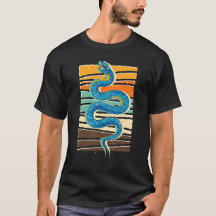 Snake   Reptile Keeper Pet Animal   Retro Snake T-Shirt
