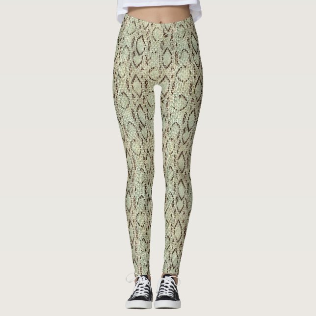Snake reptile skin leggings (Front)