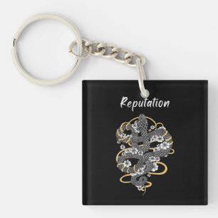 Snake Reputation In The World Keychain