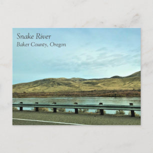 Snake River, Baker County, Oregon Postcard