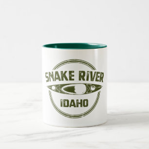 Snake River Idaho Two-Tone Coffee Mug