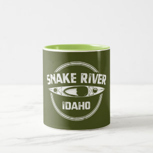 Snake River Idaho Two-Tone Coffee Mug