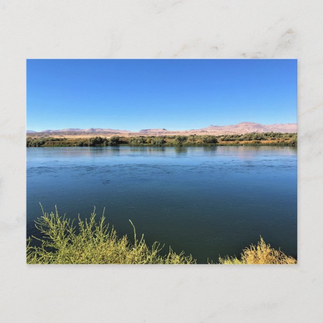 Snake River, Melba, ID Postcard (Front)
