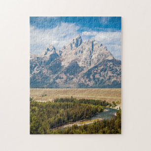 Snake River Overlook Grand Teton National Park Jigsaw Puzzle