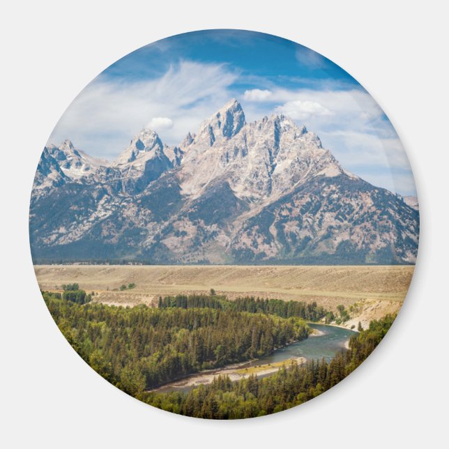 Snake River Overlook | Grand Teton National Park Magnet (Front)