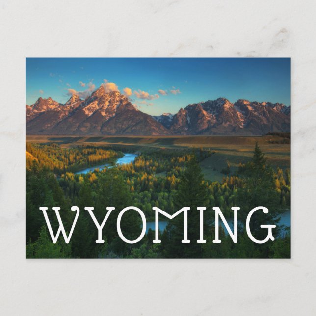 Snake River Overlook Postcard (Front)