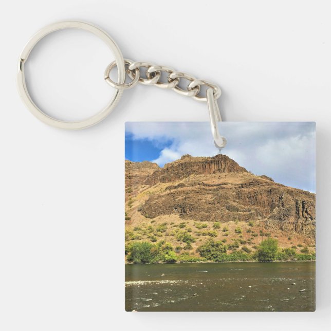 Snake River, Oxbow, Idaho Keychain (Front)