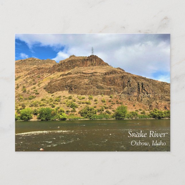 Snake River, Oxbow, Idaho Postcard (Front)