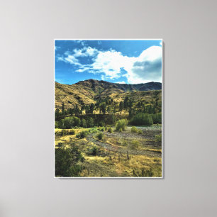 Snake River, Wallowa County, Oregon Canvas Print