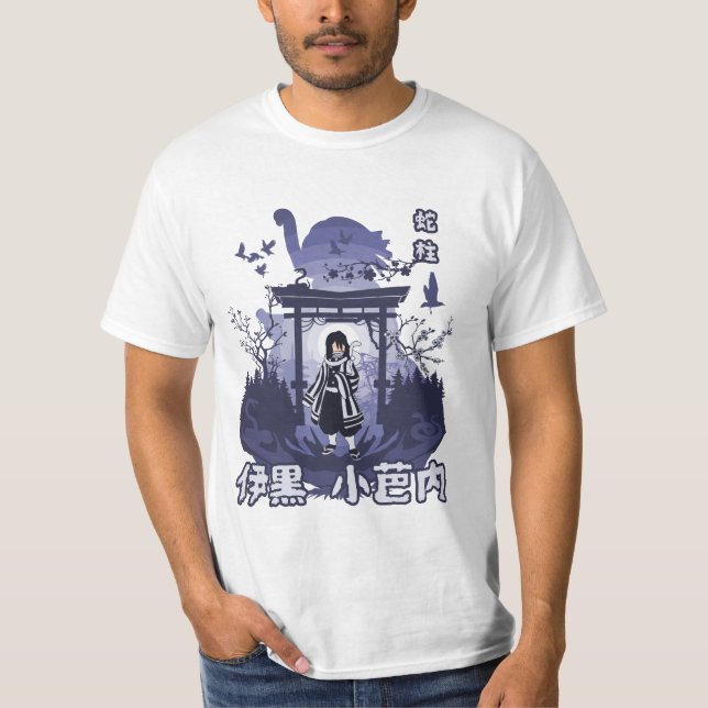 Snake Samurai  T-Shirt (Front)