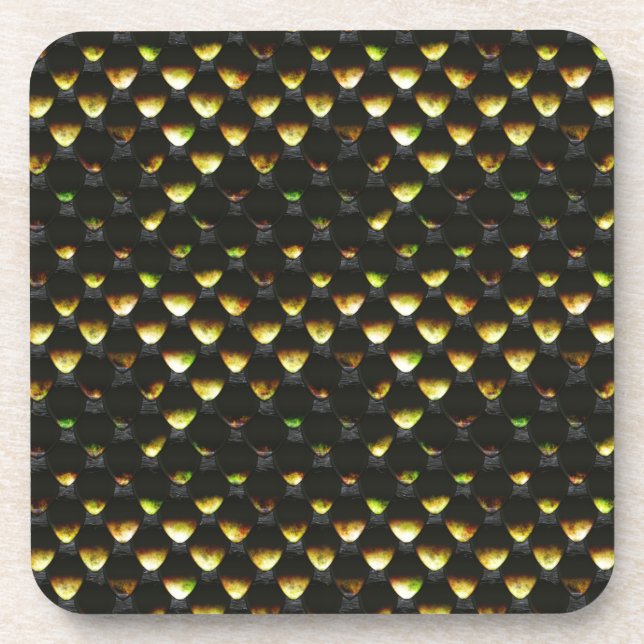 Snake Scales 1B Coaster (Front)