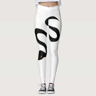 snake scary leggings