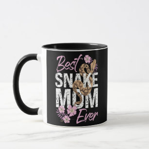 Snake Serpent Mom Mother Best Snake Mom Ever  Mug