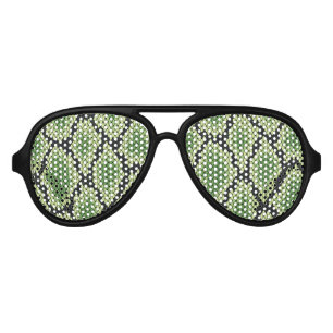 Snake skin, animal pattern, desert pattern aviator sunglasses
