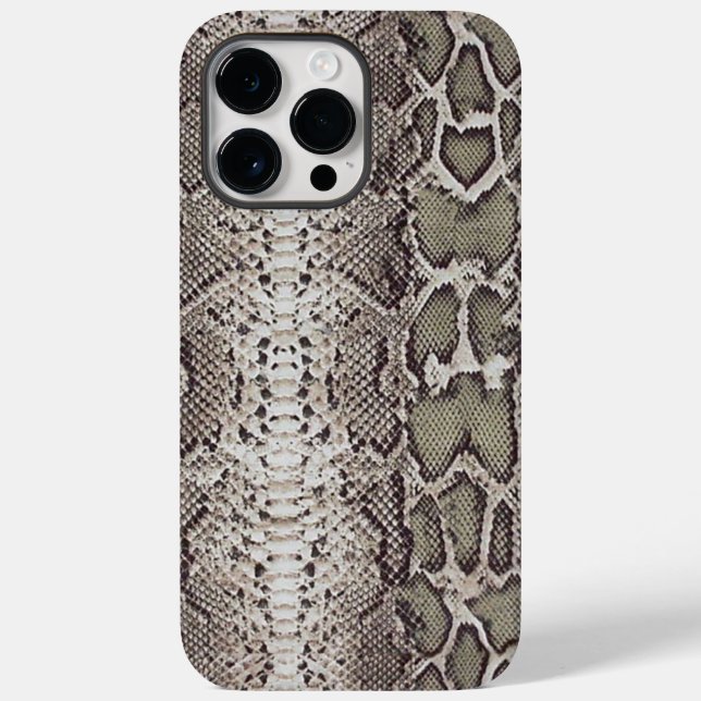 Snake Skin Animal Print Case-Mate iPhone Case (Back)