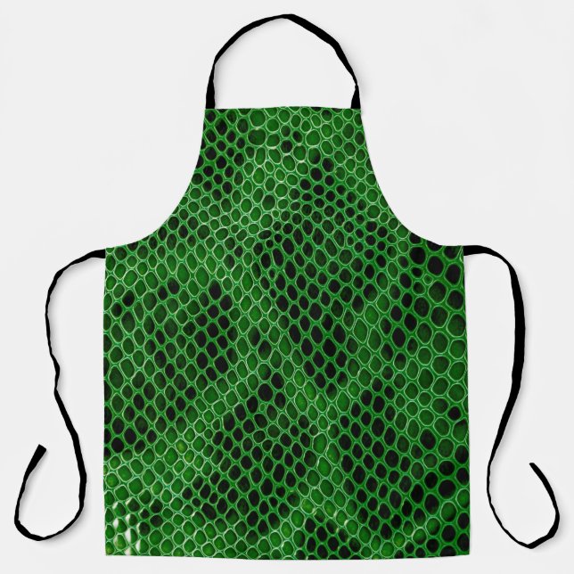 Snake skin background apron (Front)
