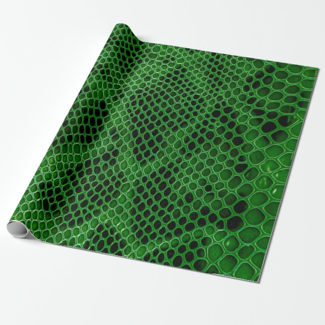Snake skin background wrapping paper (Unrolled)
