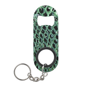 Snake Skin Bottle Opener Key Chain Keychain Bottle Opener