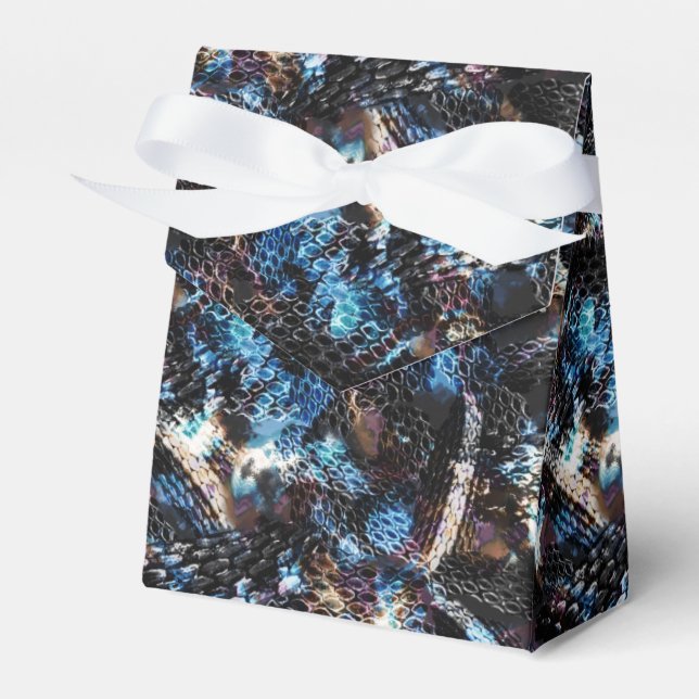 Snake skin favor box (Front Side)