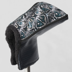Snake skin  golf head cover