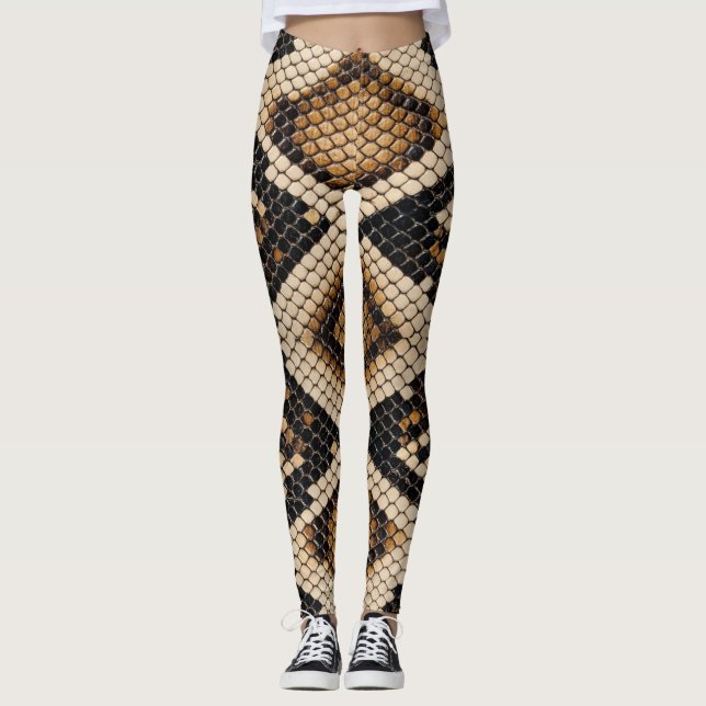 Snake Skin  Leggings (Front)
