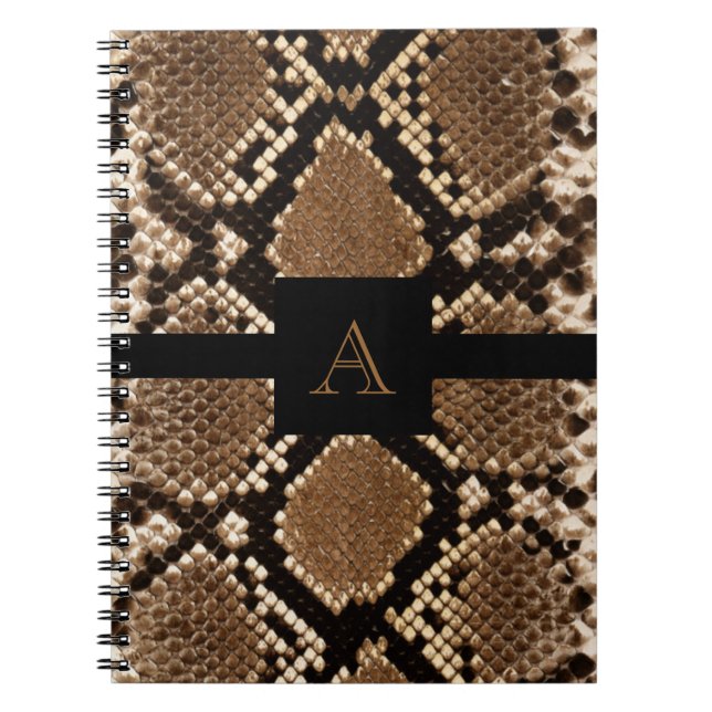 Snake Skin Notebook (Front)