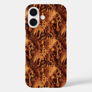 Snake Skin Pattern  iPhone 16 Case