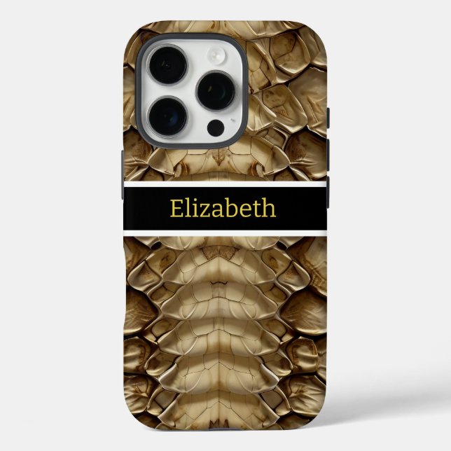 Snake skin pattern detail Case-Mate iPhone case (Back)