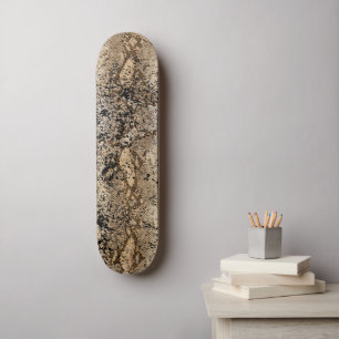 Snake Skin Pattern Skateboard