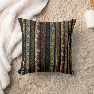 Snake Skin Pattern Throw Pillow