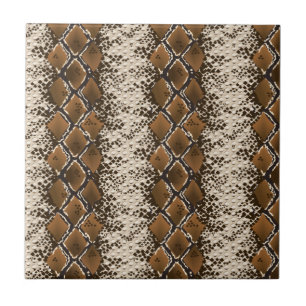 Snake skin pattern tile