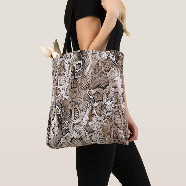 Snake Skin Pattern  Tote Bag (Close Up)