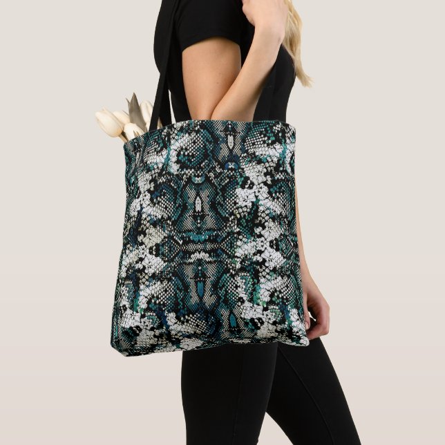 Snake Skin Pattern  Tote Bag (Close Up)