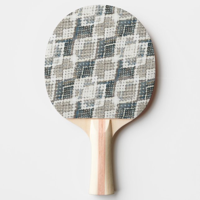 snake skin. ping pong paddle (Front)