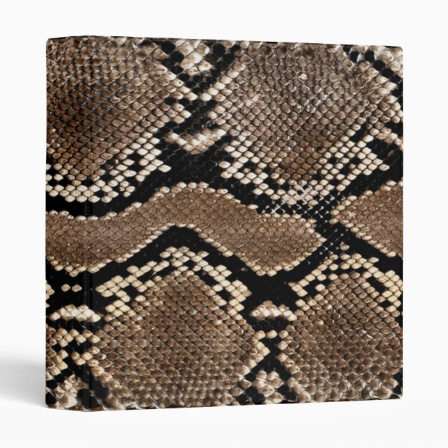 Snake Skin Print Binder (Front/Spine)