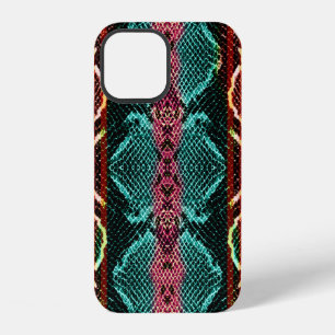 Snake skin print. snake Pattern. Animal print. Col iPhone 12 Case